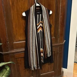 Missoni for target mini dress with scarf size S